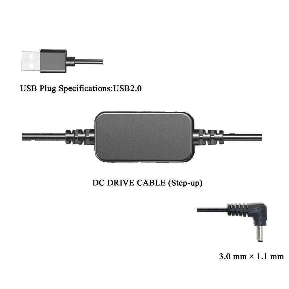 FB DC LP-E12 travel USB Charger