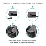 DR-E10 Dummy Battery LP-E10 USB ACK-E10 Mobile Power Bank Charger Cablefor Canon EOS 1200D 1300D 1500D 2000D X80 X90 T5 T6 T7