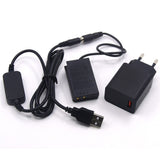 EP-5E DC Coupler EN-EL22 Dummy Battery Power Bank Adapter USB Cable EH-5 5V 3A Charger for Nikon 1 J4 S2 1J4 1S2 Camera