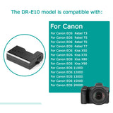 DR-E10 Dummy Battery LP-E10 USB ACK-E10 Mobile Power Bank Charger Cablefor Canon EOS 1200D 1300D 1500D 2000D X80 X90 T5 T6 T7