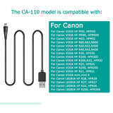 CA-110 USB Power Adapter Charger Replacement for Canon CA 110, Suit for VIXIA HF M50, M52, M500, R20, R21, R30, R32, R200, R300