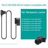 D-TAP To DMW-DCC12 Full Decoding Coupler BLF19E DMW-BLF19 Lumix DMC-GH5s DMC-GH5 DMC-GH4 DMC-GH3 GH5 Fake Battery