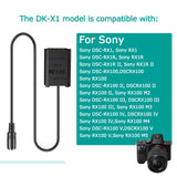 4.2V DK-X1 DC Coupler NP-BX1 Dummy Battery Quick Charger Power Bank USB Cable for Sony DSC-RX1 RX1R RX100 II III V Cameras