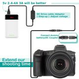 EP-5C DC Coupler EN-EL20 Dummy Battery Mobile Power Bank Charger USB Cable for Nikon 1J1 1J2 1J3 1S1 1AW1 1V3 Camera