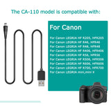 CA-110 USB Power Adapter Charger Replacement for Canon CA 110, Suit for VIXIA HF M50, M52, M500, R20, R21, R30, R32, R200, R300